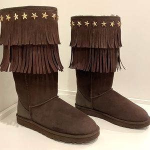 Limited Edition Jimmy Choo Suede UGG Boots - New Size 8